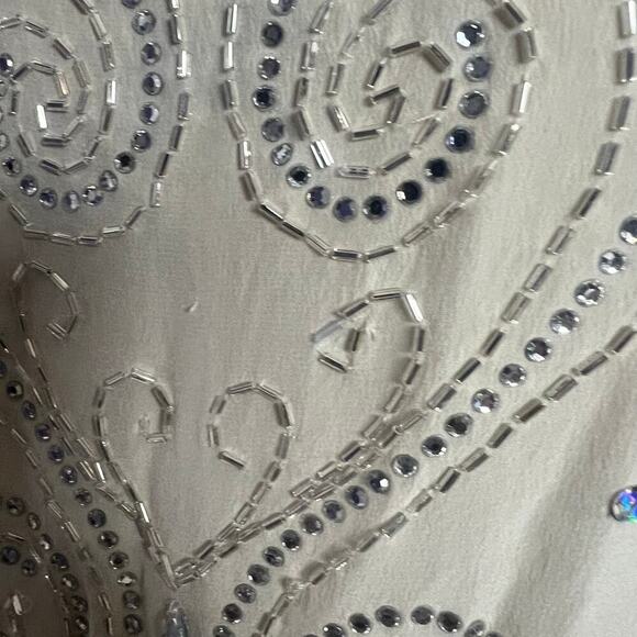 Vintage Diane Gilman Silk Beaded Tank - Picture 10 of 14